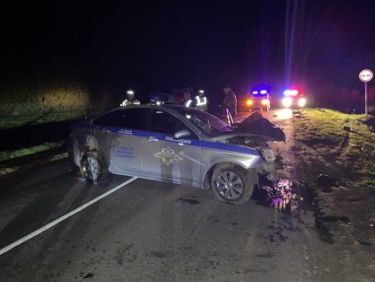 В Чувашии по факту ДТП, в котором пострадали сотрудники полиции, возбуждено уголовное дело